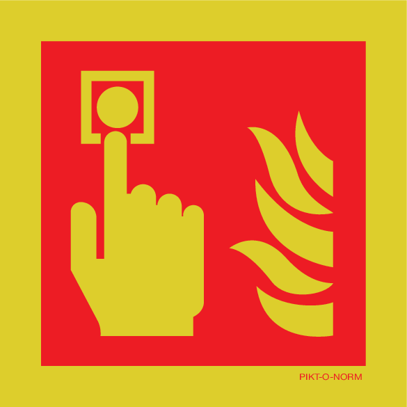BRANDMELDER ISO7010-F005