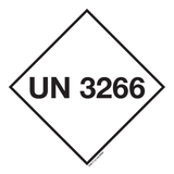 UN 3266. ADR KL.8