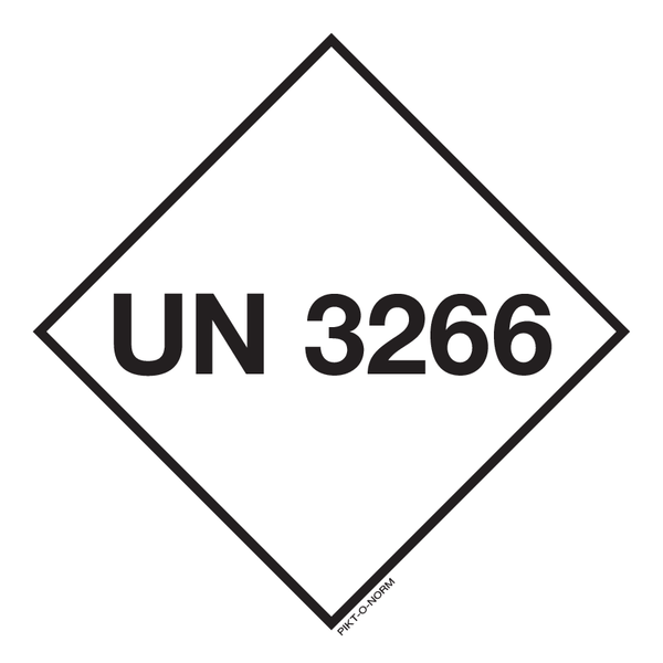 UN 3266. ADR KL.8