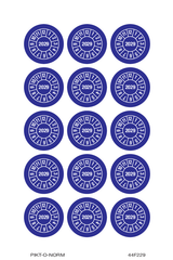 2029, PASTILLES CALENDRIER BLEU