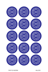 2029, PASTILLES CALENDRIER BLEU