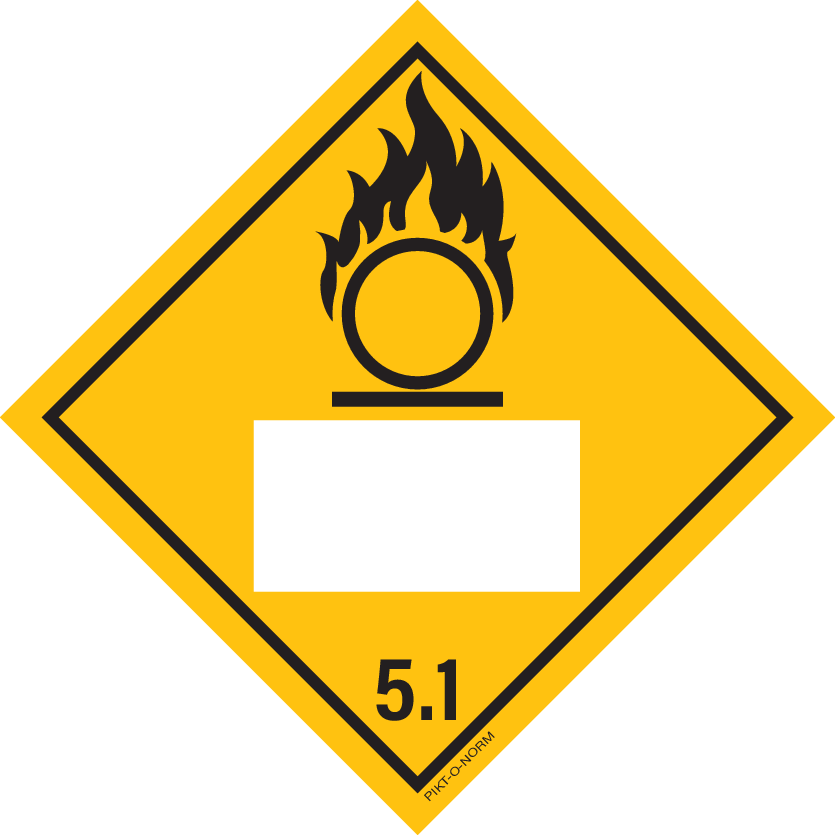 IMO 5.1. OXIDERENDE STOFFEN MET UN VLAK