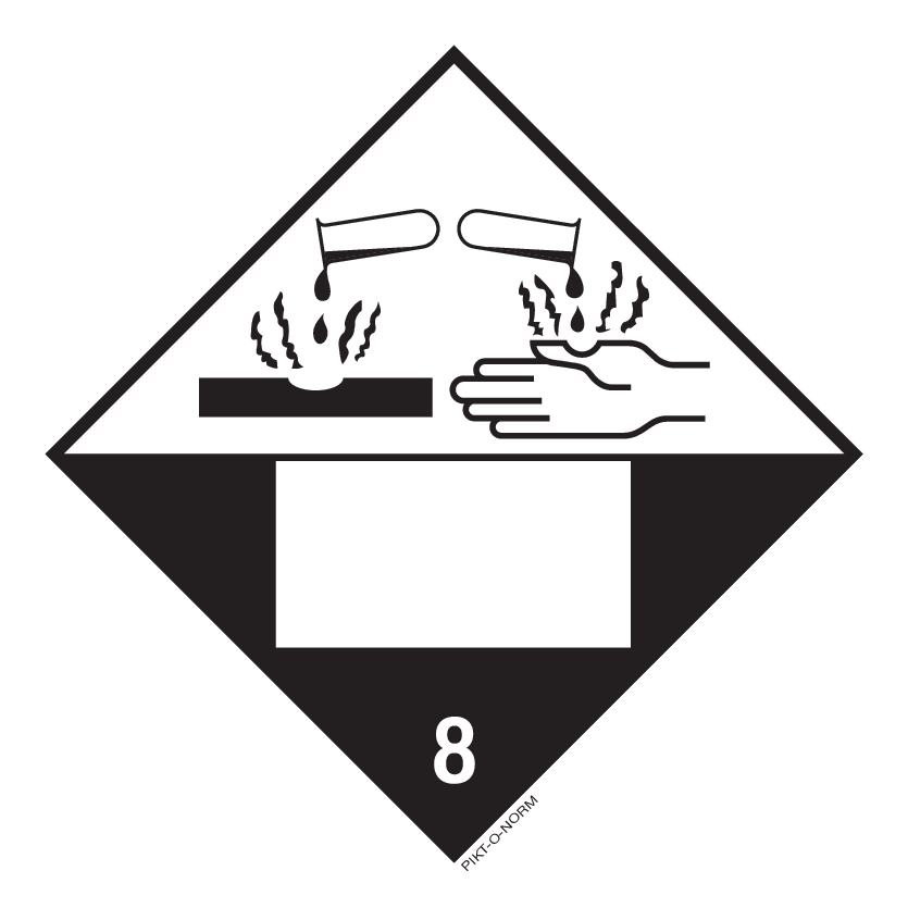 IMO 8.0. CORROSIF AVEC INDICATEUR UN