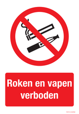 ROKEN EN VAPEN VERBODEN