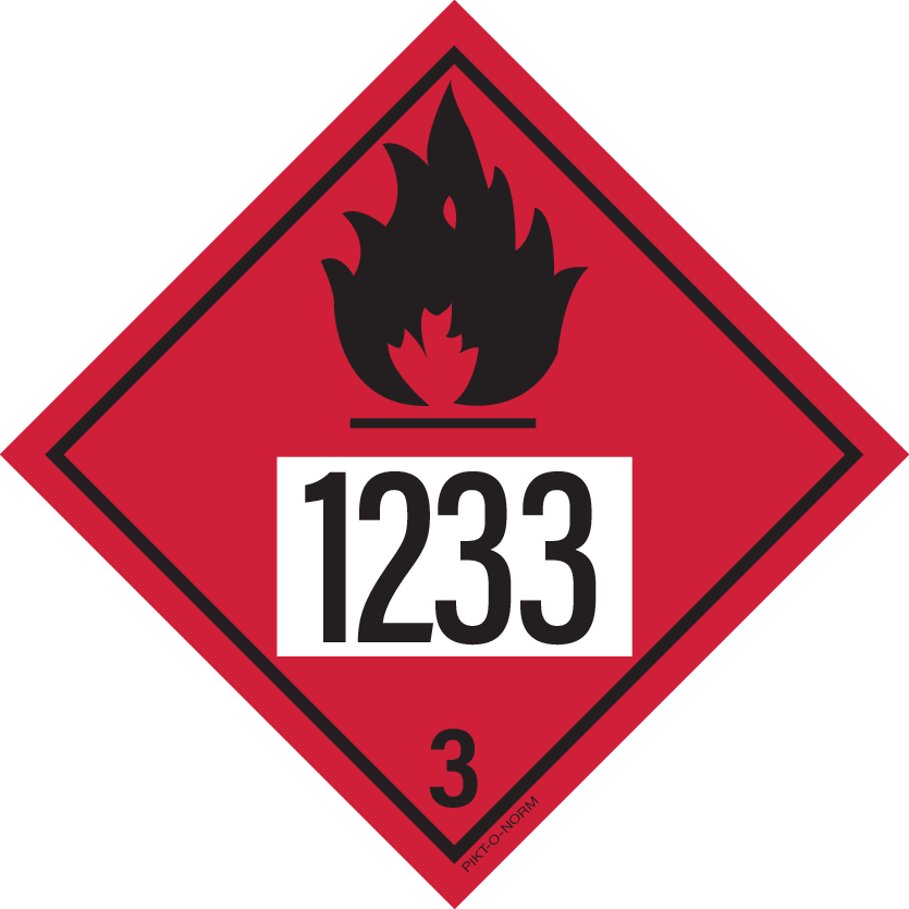 IMO 3.0. LIQUIDES INFLAMMABLES UN 1233