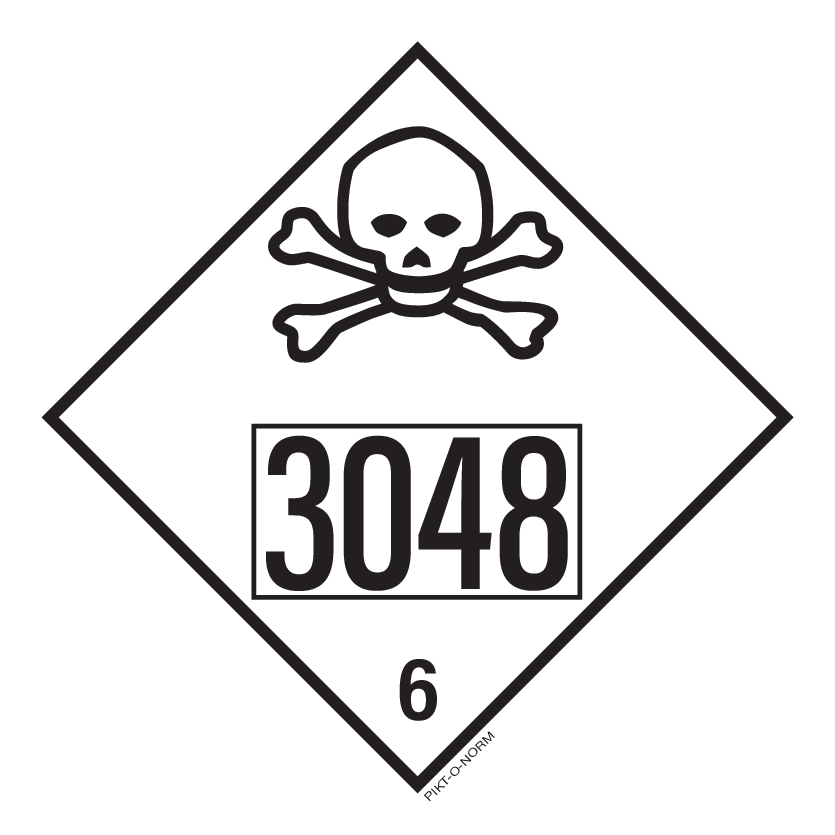 IMO 6.1. GIFTIG UN 3048
