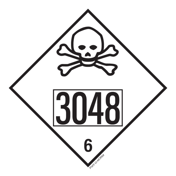 IMO 6.1. GIFTIG UN 3048
