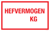 HEFVERMOGEN .....KG