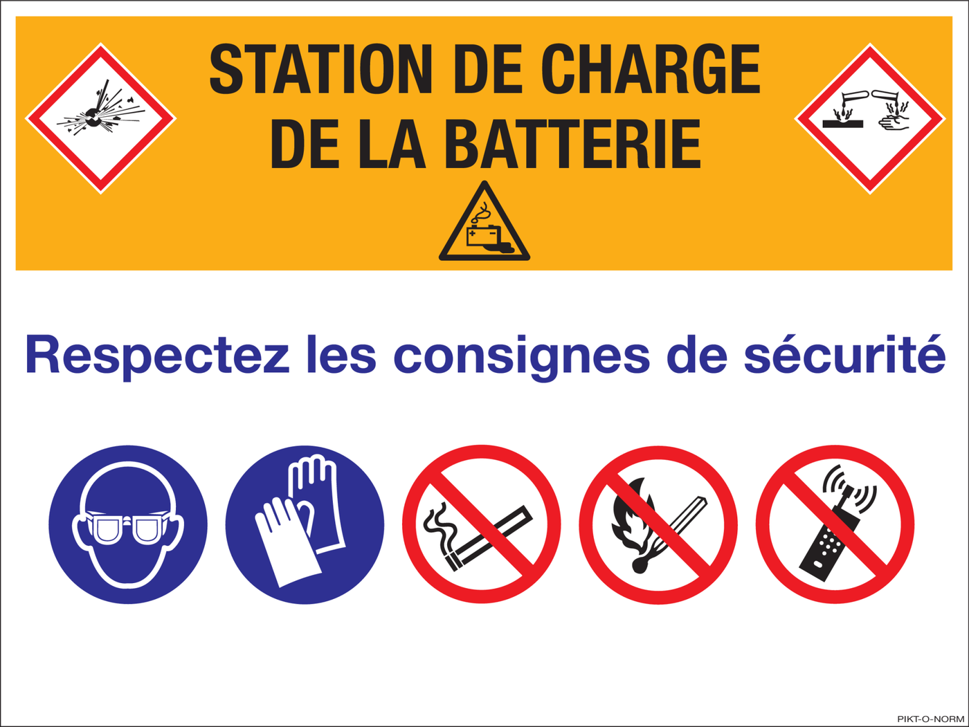 STATION DE CHARGE DE LA BATTERIE