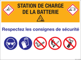 STATION DE CHARGE DE LA BATTERIE
