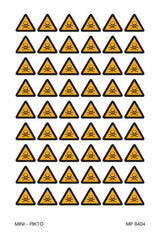 AVERTISSEMENT DANGER MATIÈRES TOXIQUES