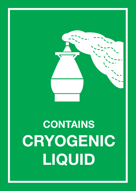 CONTAINS GRYOGENIC LIQUID