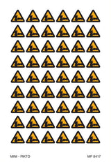 WAARSCHUWING GEVAAR VOOR HANDEN
