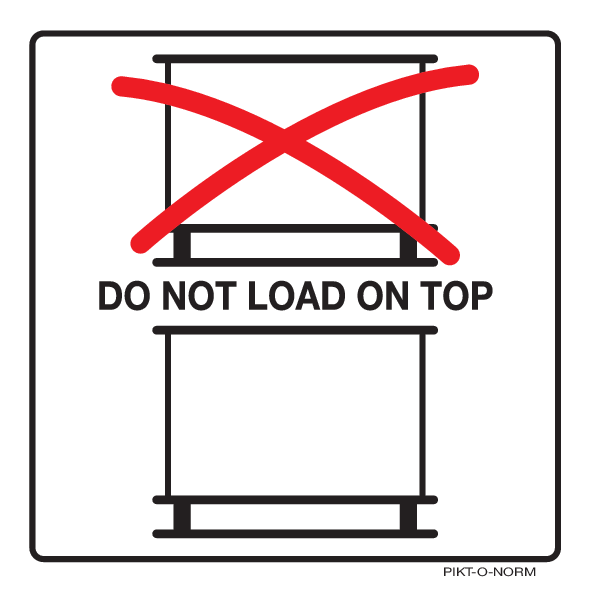 DO NOT LOAD ON TOP