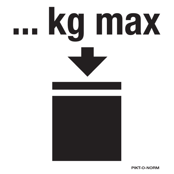 ... KG MAX. MAXIMUM GEWICHT