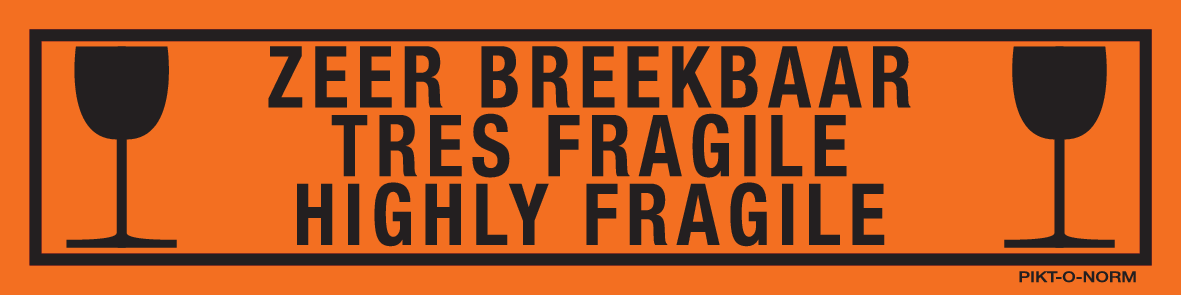 ZEER BREEKBAAR. TRES FRAGILE...