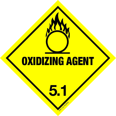 OXIDIZING AGENT. ADR KLASSE 5.1