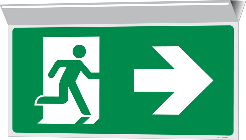 VLUCHTWEG NAAR RECHTS