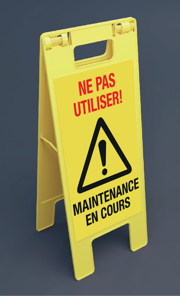 NE PAS UTILISER!... BALISE PLIANTE