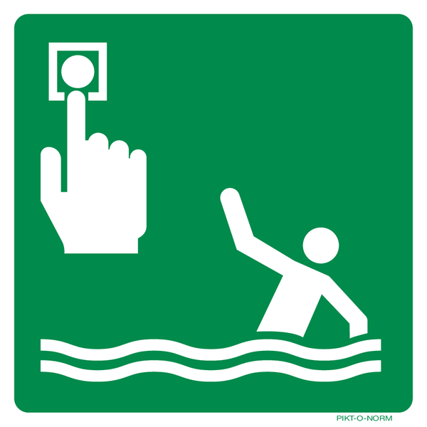AVERTISSEUR PERSONNE À LA MER E7010-E069
