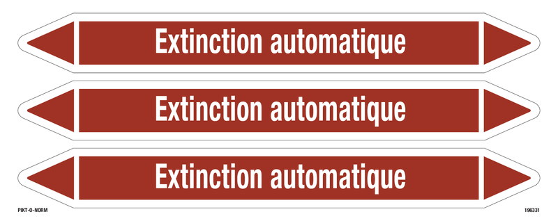 EXTINCTION AUTOMATIQUE