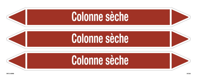 COLONNE SÈCHE