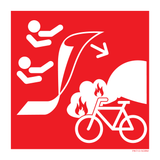 BRANDDEKEN VOOR FIETSBRAND
