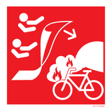BRANDDEKEN VOOR FIETSBRAND