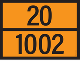 ADR BORD MET GEVARENCODE 20/1002