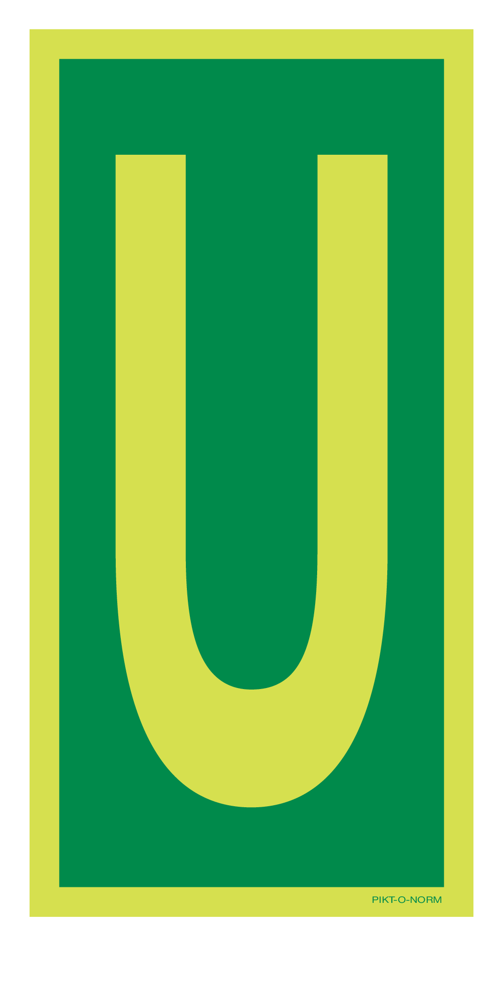 LETTRE U