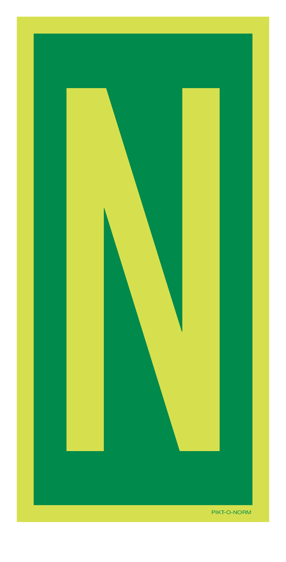 LETTER N