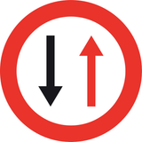 B19 PASSAGE ÉTROIT, PRIORITÉ AU VÉHICULE