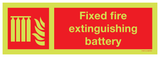 FIXED FIRE EXTINGUISHING BATTERY
