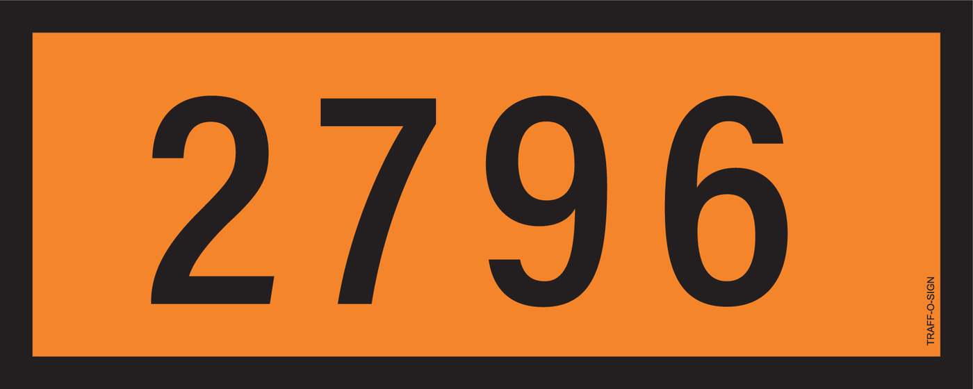 PANNEAU ADR, NUNEROS DE 2000 A 2999