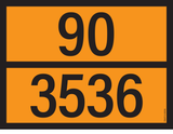 ADR BORD MET GEVARENCODE 90/3536