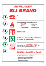 RICHTLIJNEN BIJ BRAND