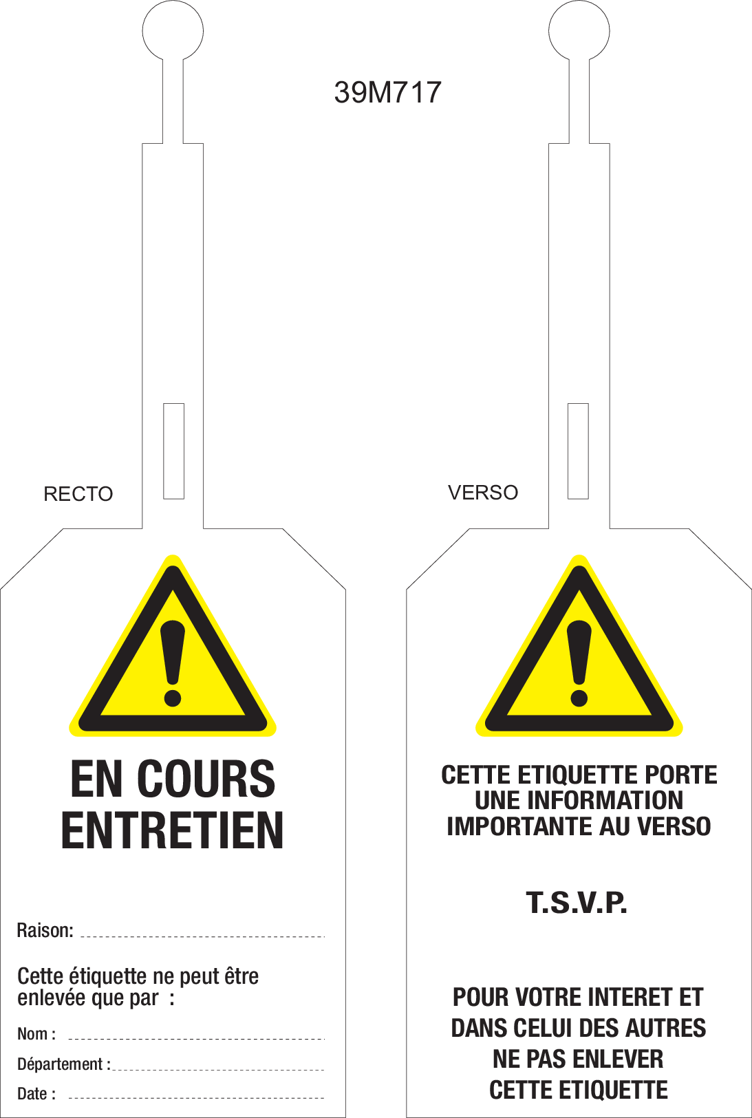 EN COURS D'ENTRETIEN..LABEL MET SLUITING