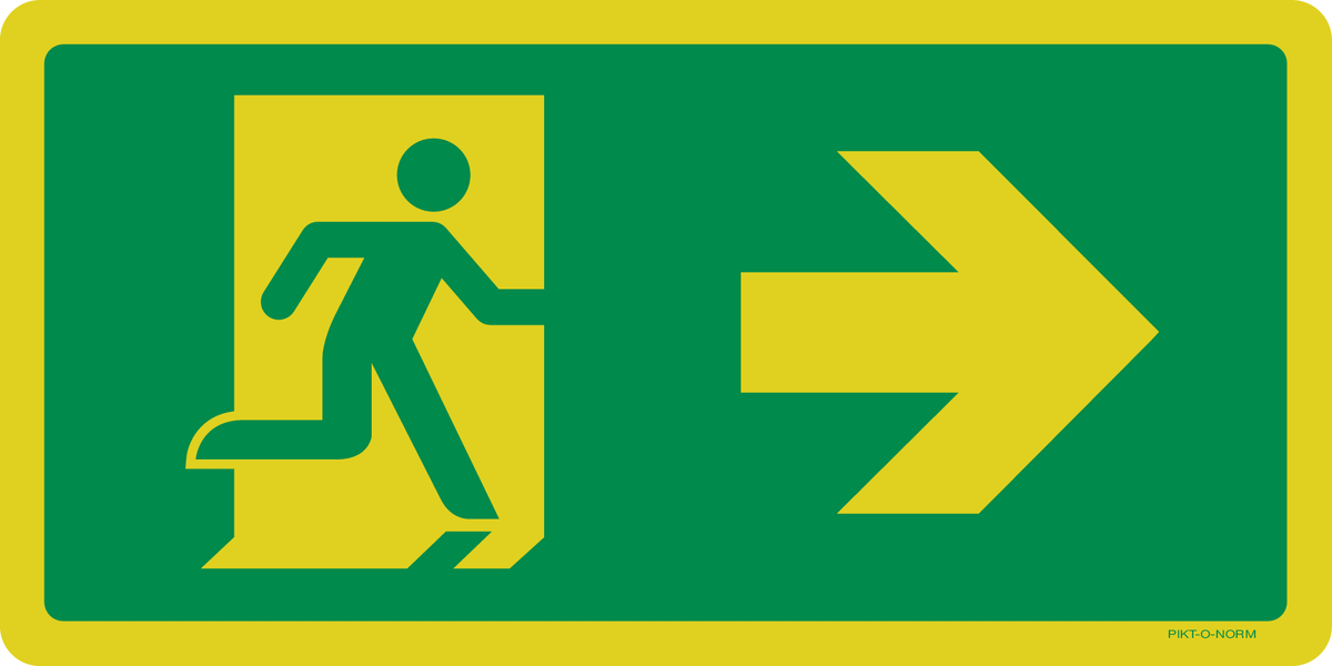 VLUCHTWEG NAAR RECHTS