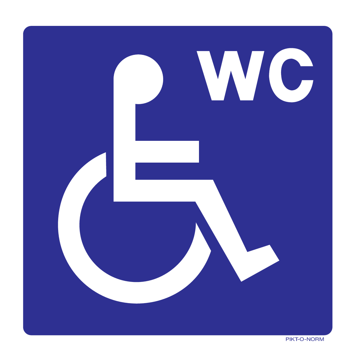 WC TOEGANKELIJK VOOR ROLSTOELGEBRUIKERS