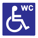 WC TOEGANKELIJK VOOR ROLSTOELGEBRUIKERS