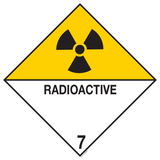 RADIOACTIVE. ADR CLASSE 7D