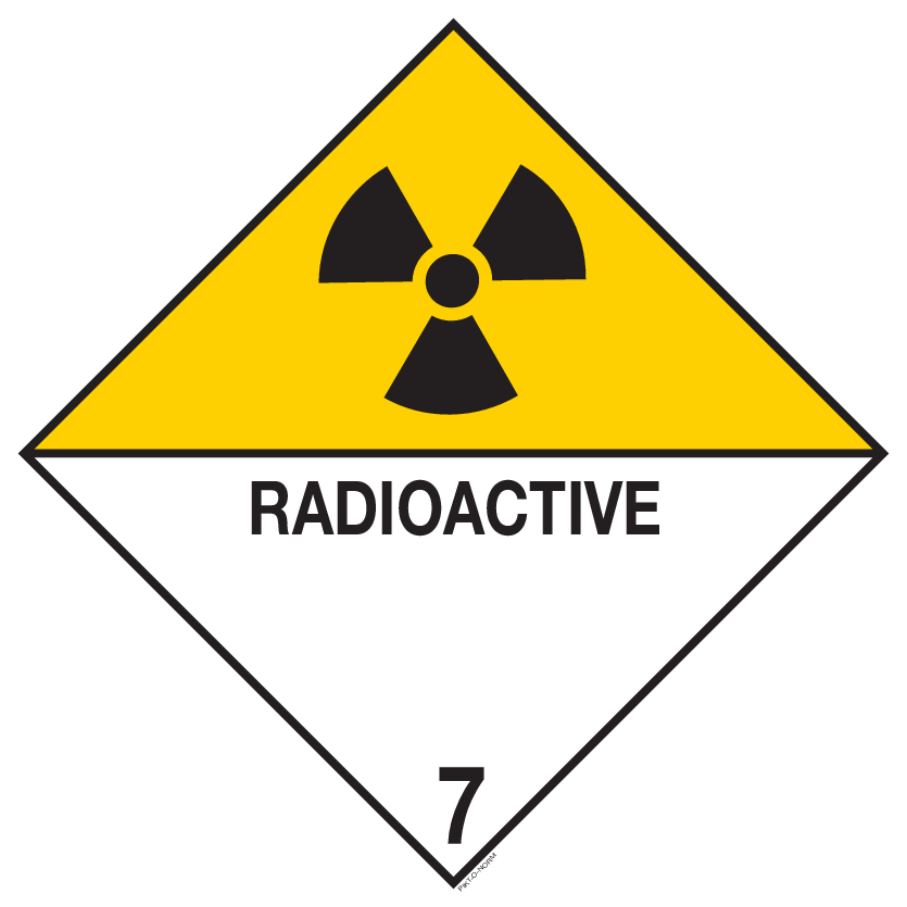 RADIOACTIVE. ADR KLASSE 7D