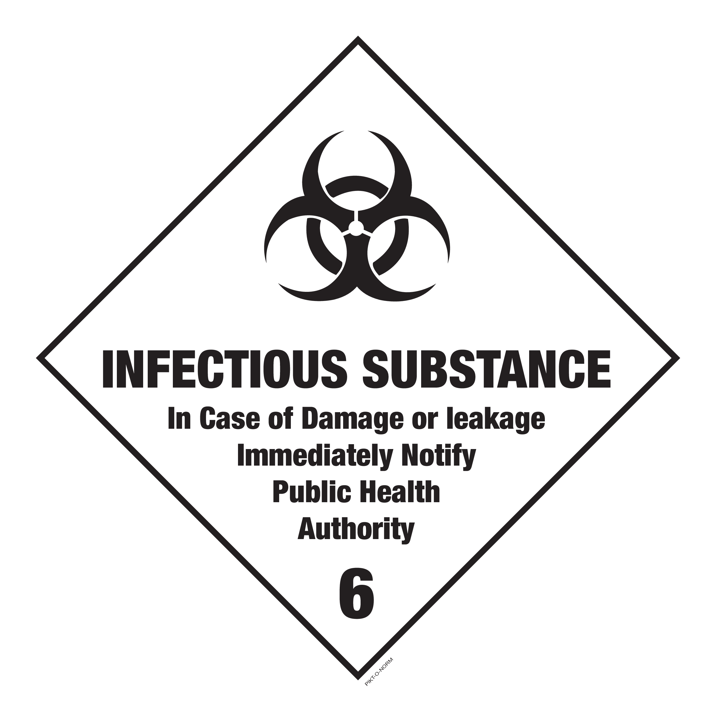 INFECTIOUS SUBSTANCE 6