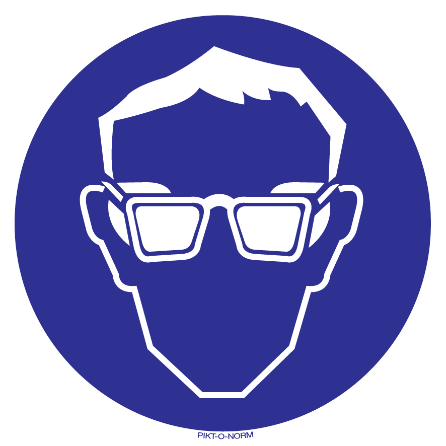 LUNETTES DE SÉCURITÉ OBLIGATOIRES