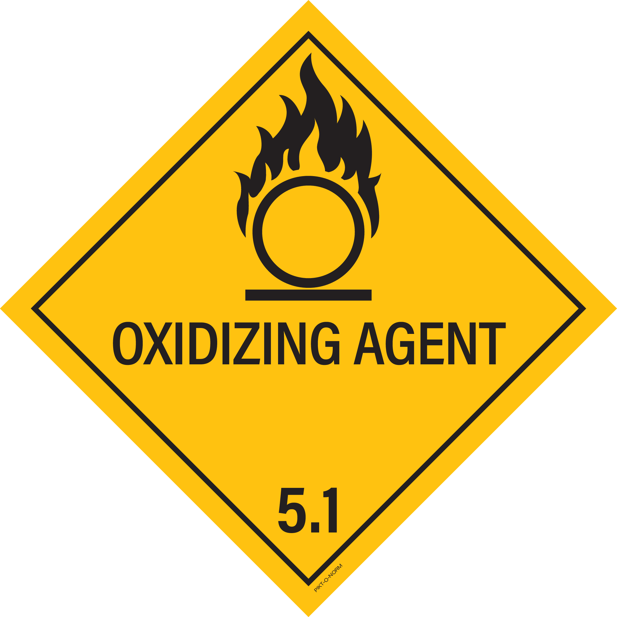 OXIDIZING AGENT. ADR KLASSE 5.1