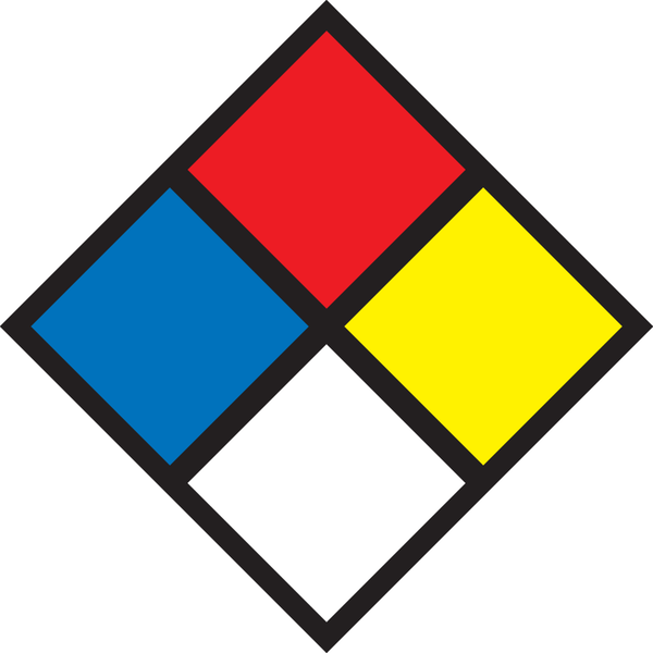 FEU DIAMANT, NFPA 704