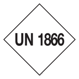 UN 1866. ADR KL 3. HARSOPLOSSING, ONTVL.