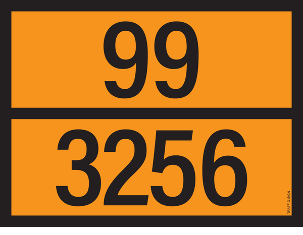 PANNEAU ADR AVEC CODE DE DANGER 99/3256