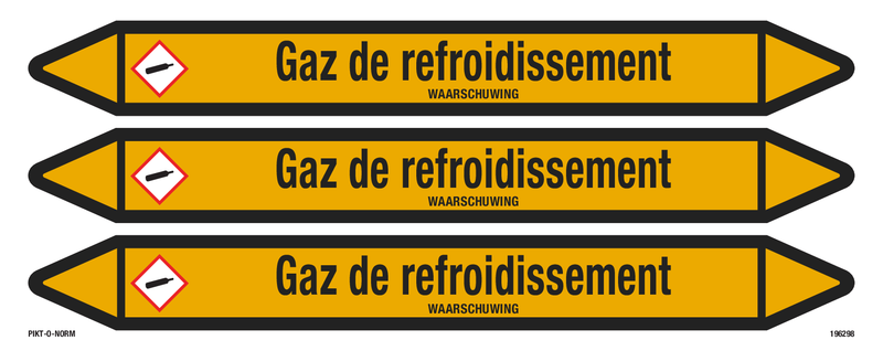 GAZ DE REFROIDISSEMENT