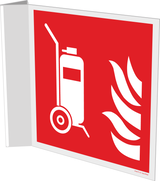 EXTINCTEUR SUR ROUES ISO7010 F009